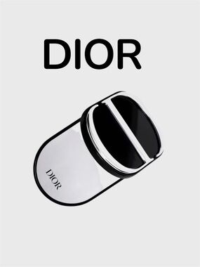 DIOR CD Smart Phone Pop Socket Phone Ring Mirror Stand Black/Silver Compact